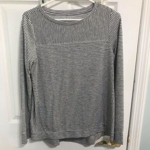 Loft sparkly striped top, small